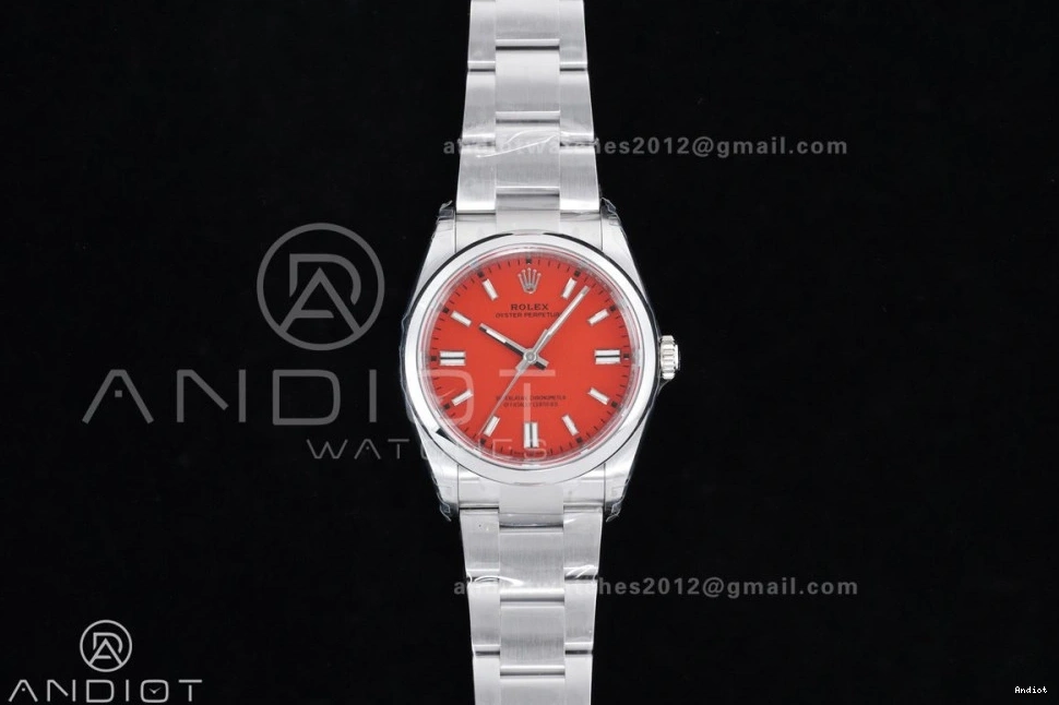 VSF Perpetual Dial V2 DD3230 Red Steel 126000 1:1 Oyster Best 904L 36mm Edition 1123